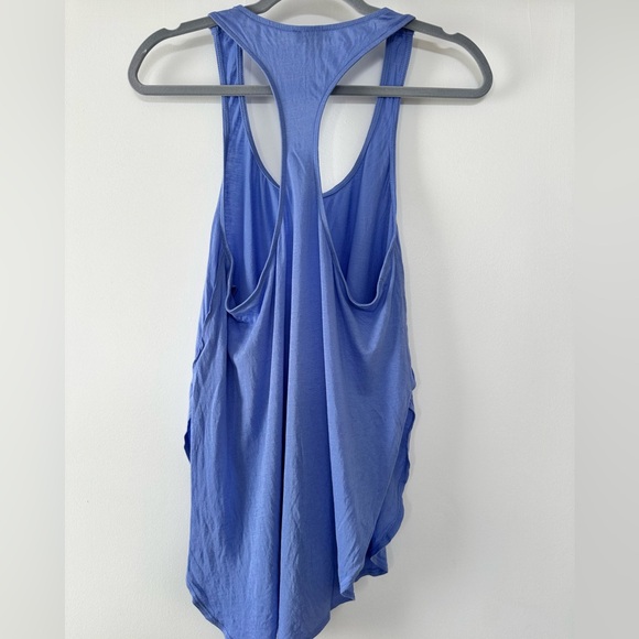 Express Periwinkle Racerback Tank Top - Picture 3 of 3